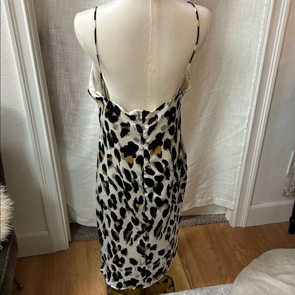 Superdown Leopard Print Polyester Slip Dress. - image 4